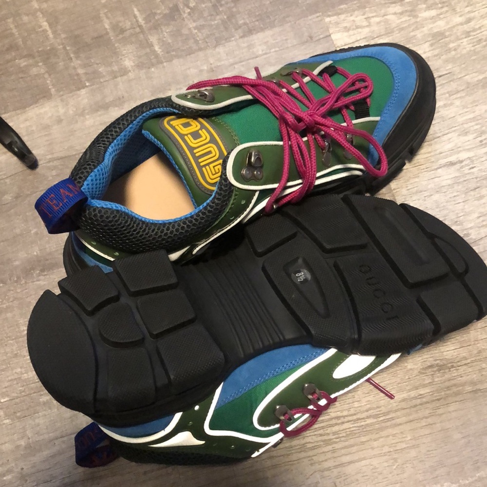 Gucci flashtrek deadstock snikers size 8.1/2  new - Picture 7 of 11